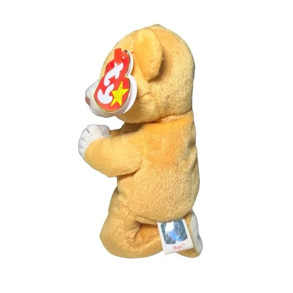 TY Beanie Baby Hope Praying Bear - Picture 4 of 4